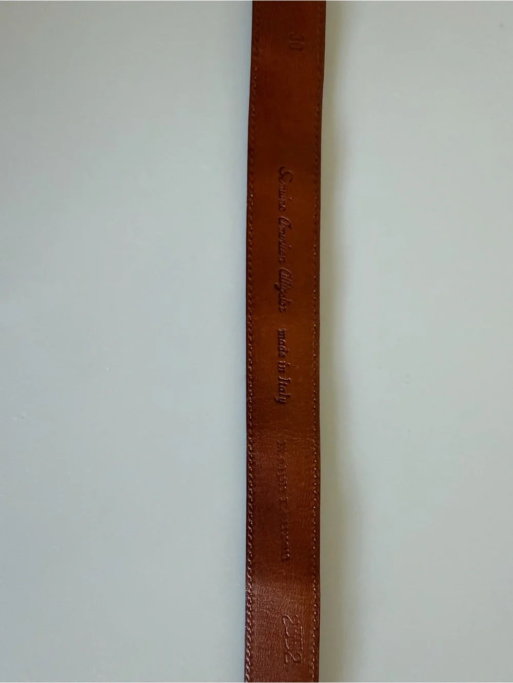 Ralph Lauren Brown women’s Waist Alligator Leather Belt size 30